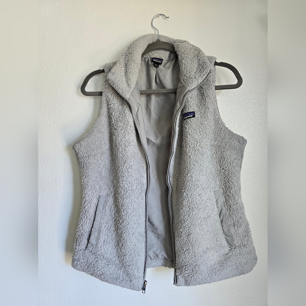 Patagonia Gray Fleece Vest